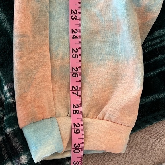 Hey Samy NWT Women’s Mint Green And Orange Sherbet Joggers Size Large - Picture 9 of 9